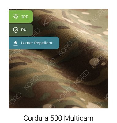 Підсумок жорсткий під один магазин IRR Cordura 500 D Мультикам (multicam) MELGO MG_AK1_CORD_PLAST-1_MULTI фото
